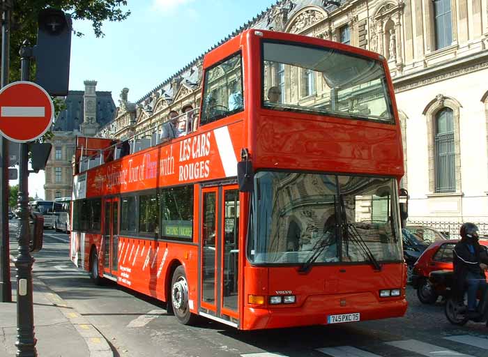 Les Cars Rouges Volvo B7L East Lancs 745PXC75